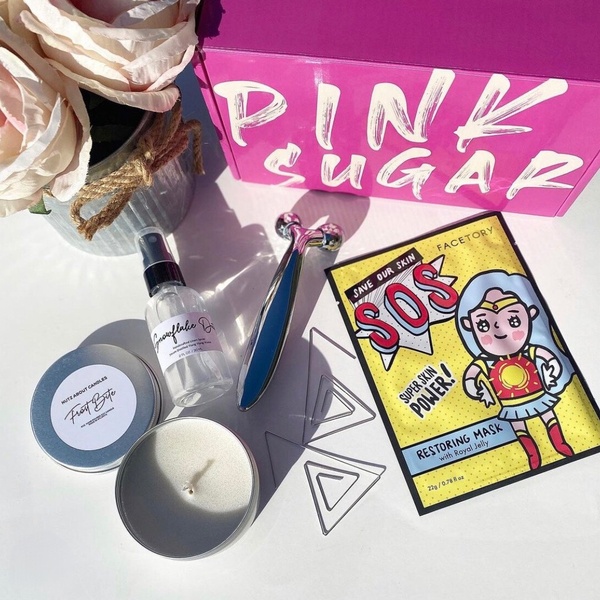  The Pink Sugar Box Subscription - Lifestyle & Self-Care  Subscription Box for Girls