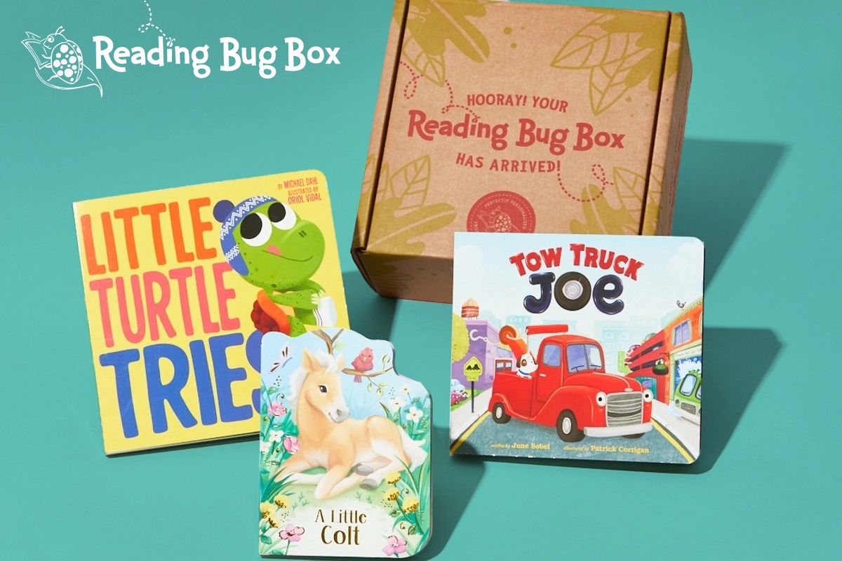 Cratejoy Reading Bug Box for Babies & Toddlers