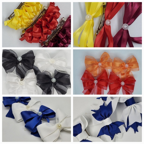 A sampling of past hair bows