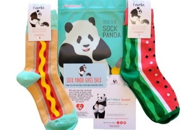 Sock Panda Tween Sock Subscription (Ages 8-11)  -  Two Pairs Each Month Photo 3