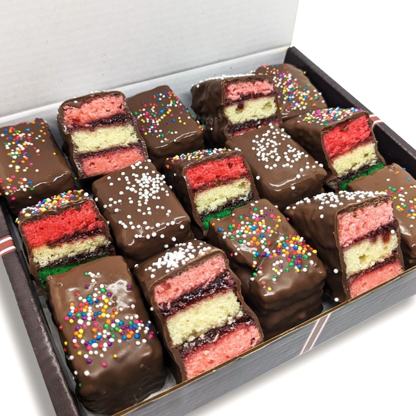 Rainbow Cookie Box