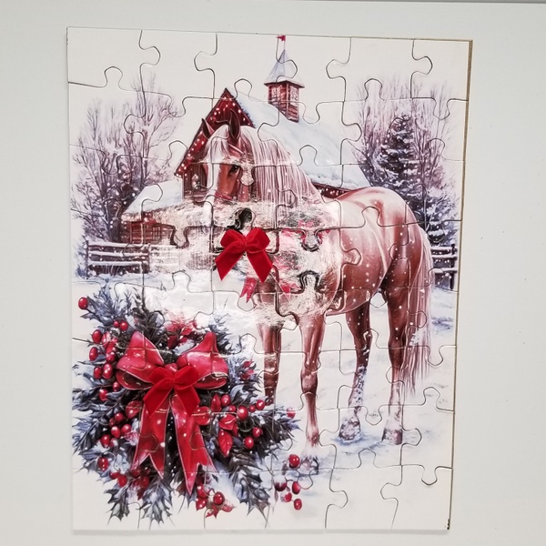 Holiday Magnetic Sensory Jigsaw Puzle