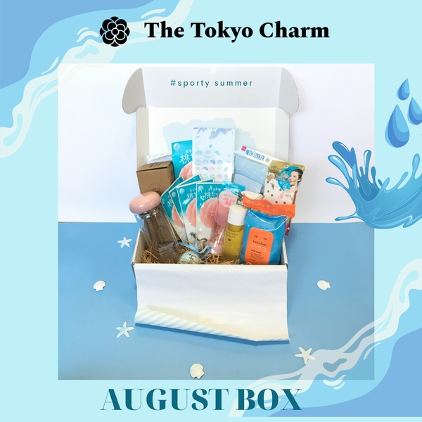 August 2022 "Sporty Summer" The Tokyo Charm Box