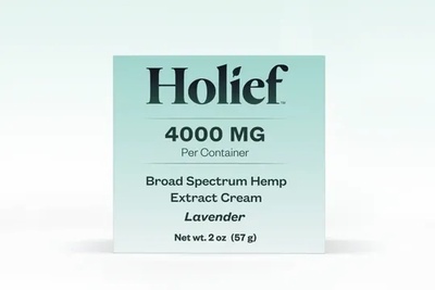 BROAD SPECTRUM RELAXATION TOPICAL CREAM WITH HEMP 4000MG BY HOLIEF Photo 3