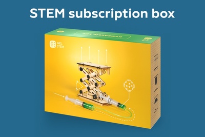 MEL STEM — Science Experiments Subscription Box DIY Model Building Kit Learning & Education Toys for Boys and Girls STEM Projects for Kids Ages 5+ Photo 1