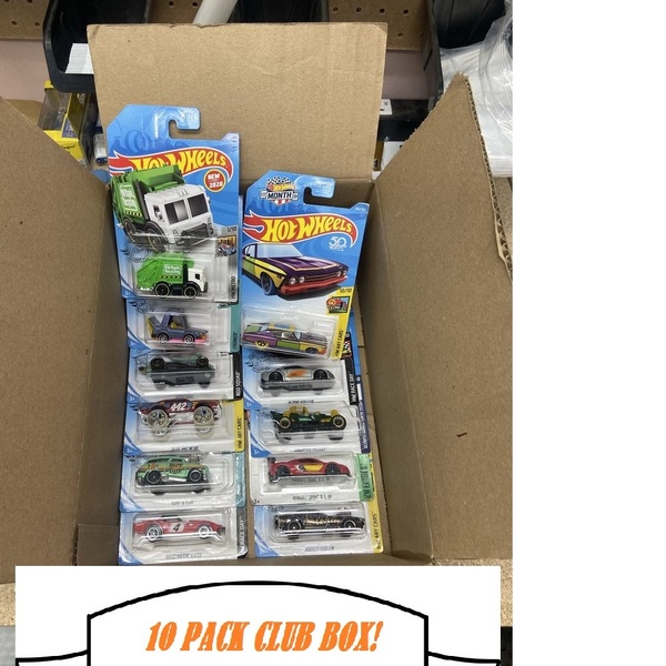 Hot Wheels 10 Car Pack Monthly Box