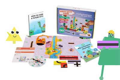 OjO's STEM Ed-Venture Subscription Box - 1 STEM game, 1 storybook and a sticker book! Educational fun at home! Photo 1