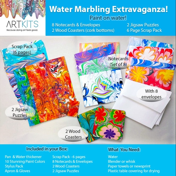 Water Marbling Extravaganza