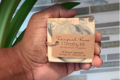 Men's all natural luxury soaps.                                                                               