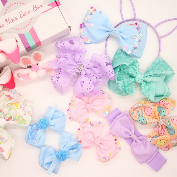 April Ultimate Hair Bow Box Collecction