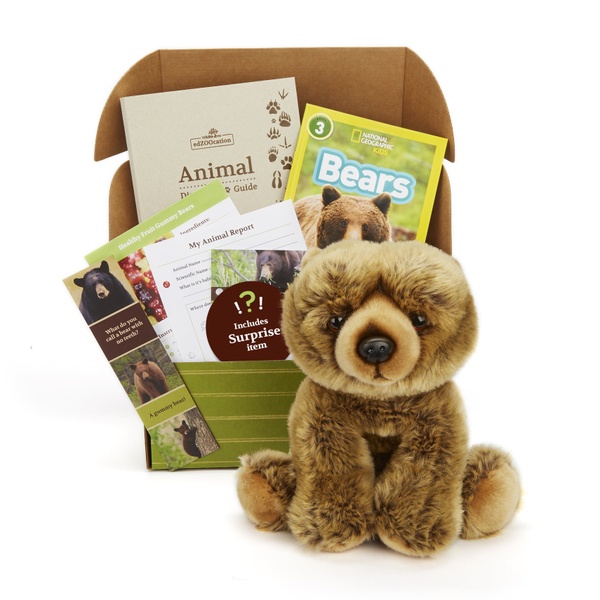 Bear Stuffed Animal edZOOcation™ Gift Box
