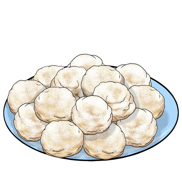 January - Snowball Cookie Bites