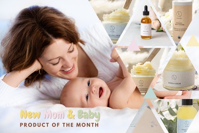 New Mom & Baby product of the month - All natural and organic skincare and pampering subscription Photo 1