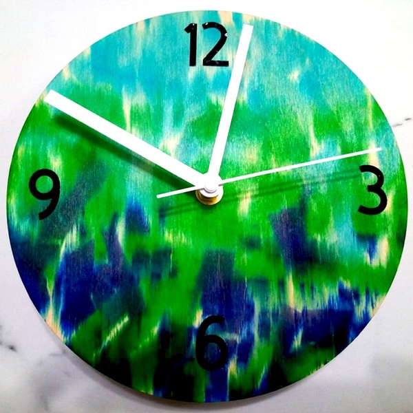 DIY Watercolour Clock