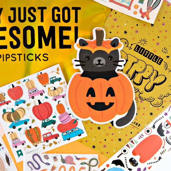 October Kids Stickers: Falling for Stickers