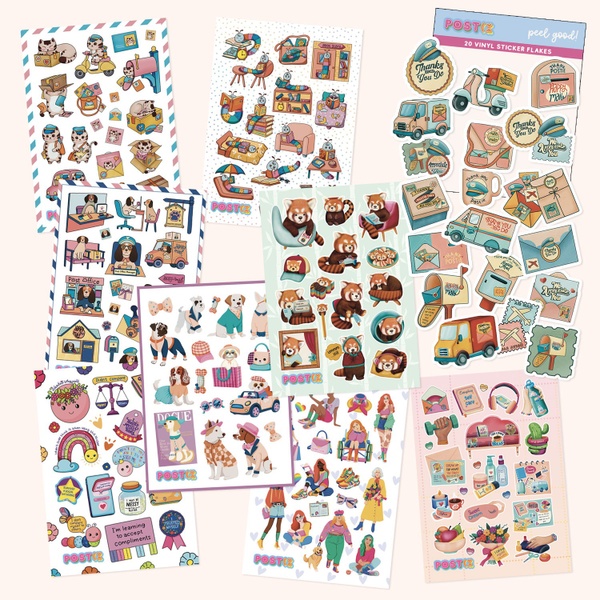 Adult Pack August 2024: "Sticker Lovers' Requests"