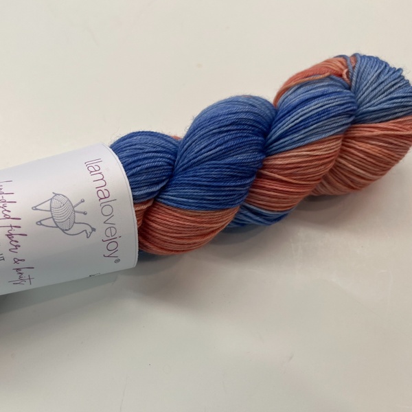 Just the Yarn- A Hand Dyed Sock Yarn Single Skein