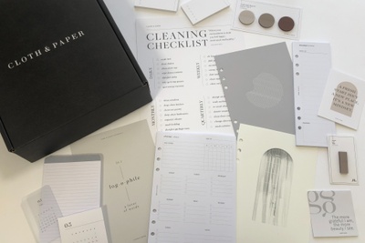 The Planning + Stationery Box by Cloth & Paper Photo 2