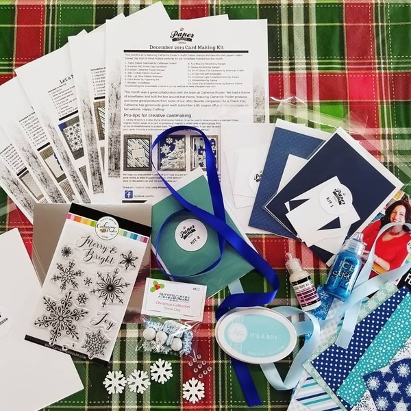 December 2019 Cardmaking Subscription Box