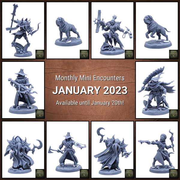 Monthly Mini Encounters - January 2023