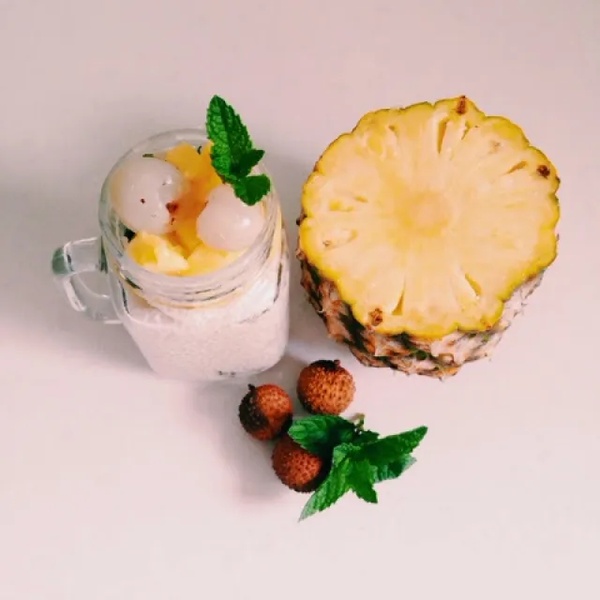 August Theme - Pineapple Coconut Lychee