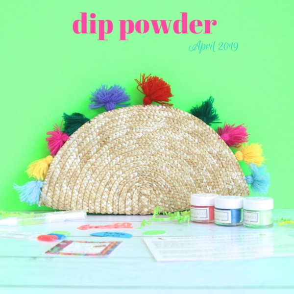 April 2019 Basic Dip Powder Subscription Bag