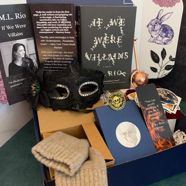 February Book Box: The Doomed Seven : If We Were Villains By M.L Rio 