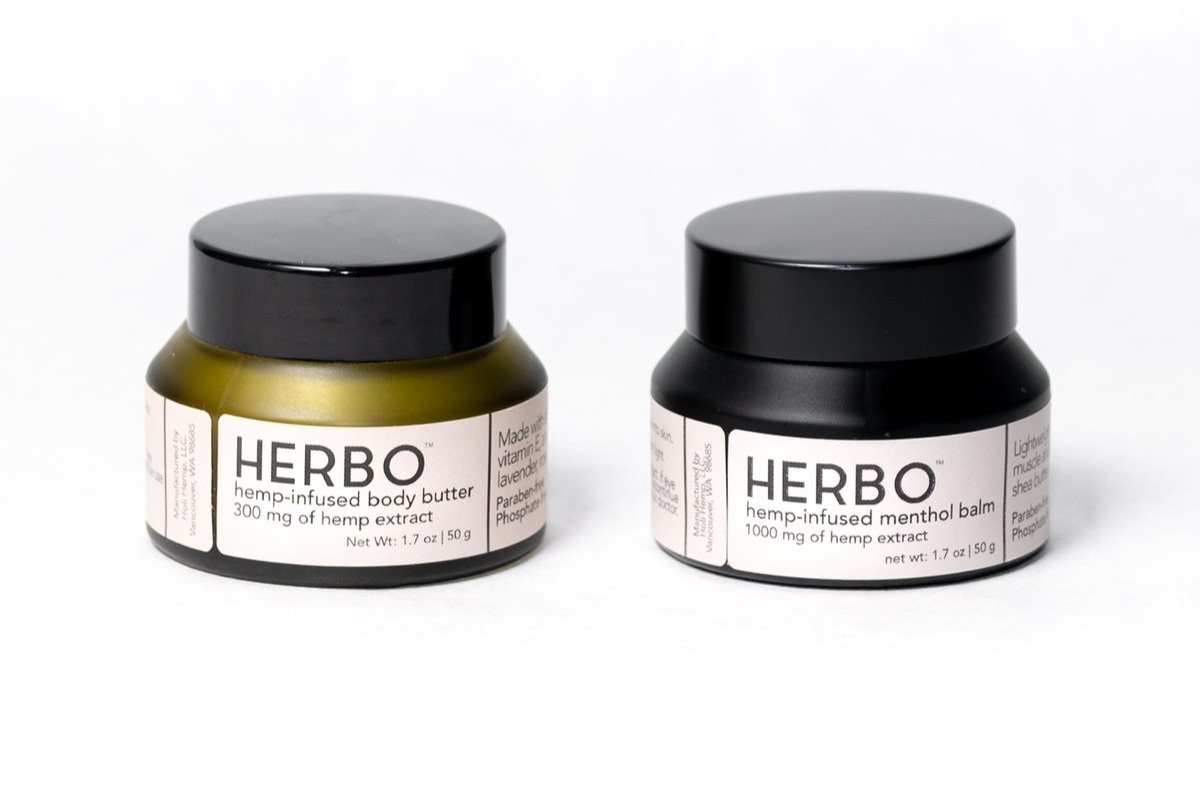 RESTORATIVE RELIEF  RITUAL PACK(BODY BUTTER + MENTHOL BALM) TO RELAX WITH HEMP BY HERBO Photo 1