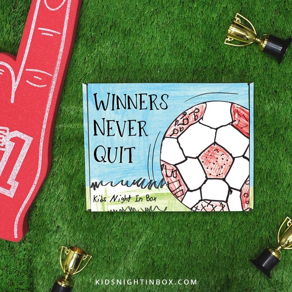 Winner Never Quit - Kids Night In Box, Faith Family Fun