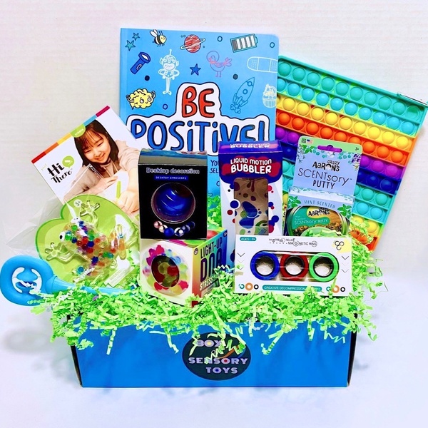 FIDGET TOY BOX PLUS💛 (Monthly) – Box of Sensory Toys