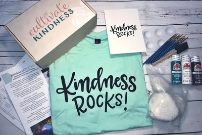 Cultivate Kindness TAKE ACTION Box (Shirt/Gift + Kindness Activity Kit) - $24.99/mo (Kids/Families/Teachers) Photo 3