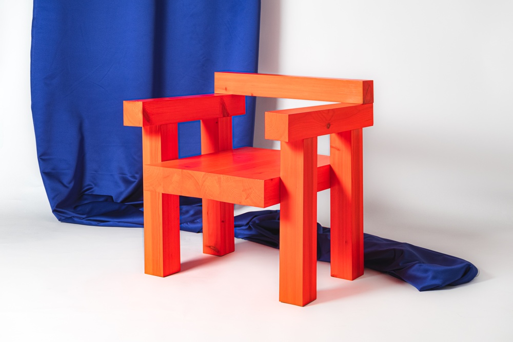 Road Block Chair. Design Fredrik Paulsen. Photo Daniel Engvall