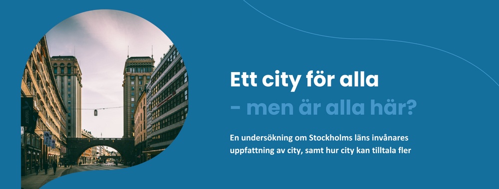 Ett city för alla - undersökning