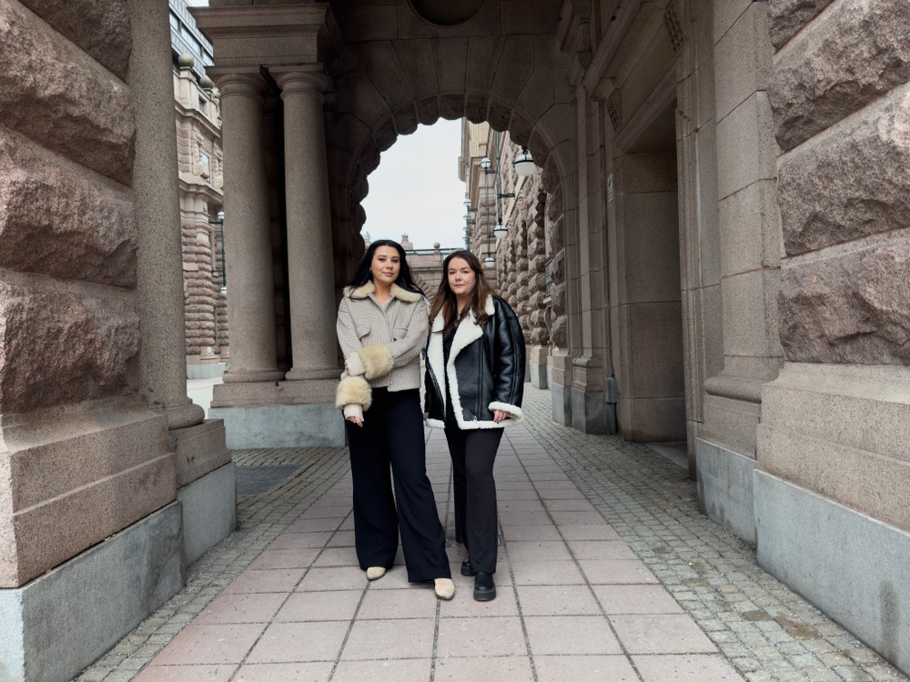 Ida Höckerstrand och Sofie Hallberg, Ångestpodden
Foto: Mirjam Häggblom