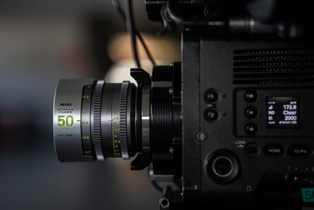 NiSi Athena Tuned cinema lenses