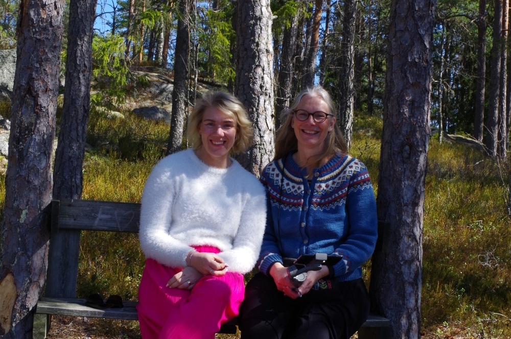 Helena Randefelt och Helen Sannerstedt i Ramsberg.