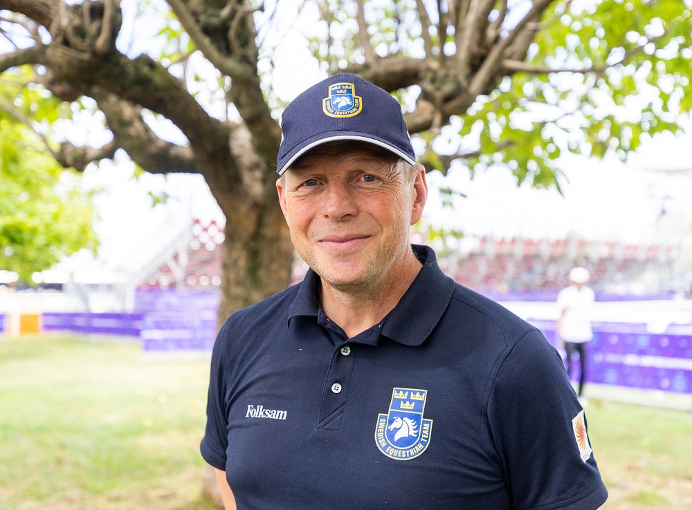 Flyinges stallmästare Jens Fredricson modererar testridningen med världsettan Henrik von Eckermann lördag 7:e oktober på SWB Equestrian Weeks