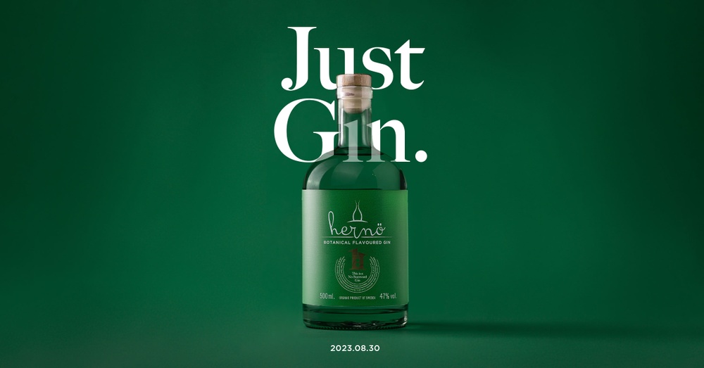 Just Gin. Lansering 30 augusti 2023.