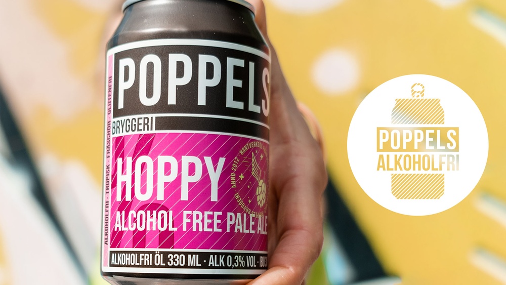 Det första alkholholfria ölet från Poppels Bryggeri heter Hoppy Alcohol Free Beer och släpps den 1 juni. 