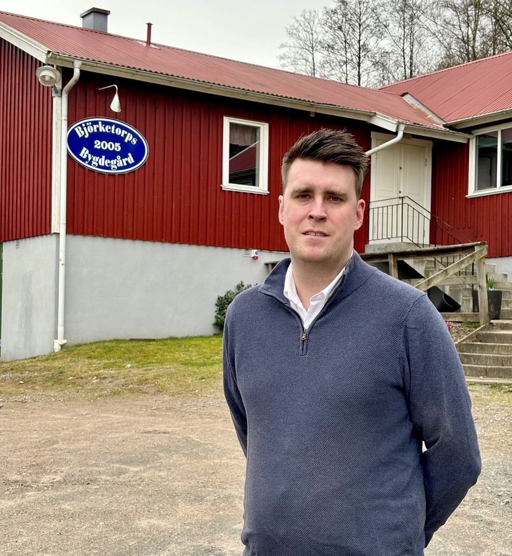 Bygdegårdarnas Riksförbunds nya ordförande Mikael Larsson. Foto: Privat