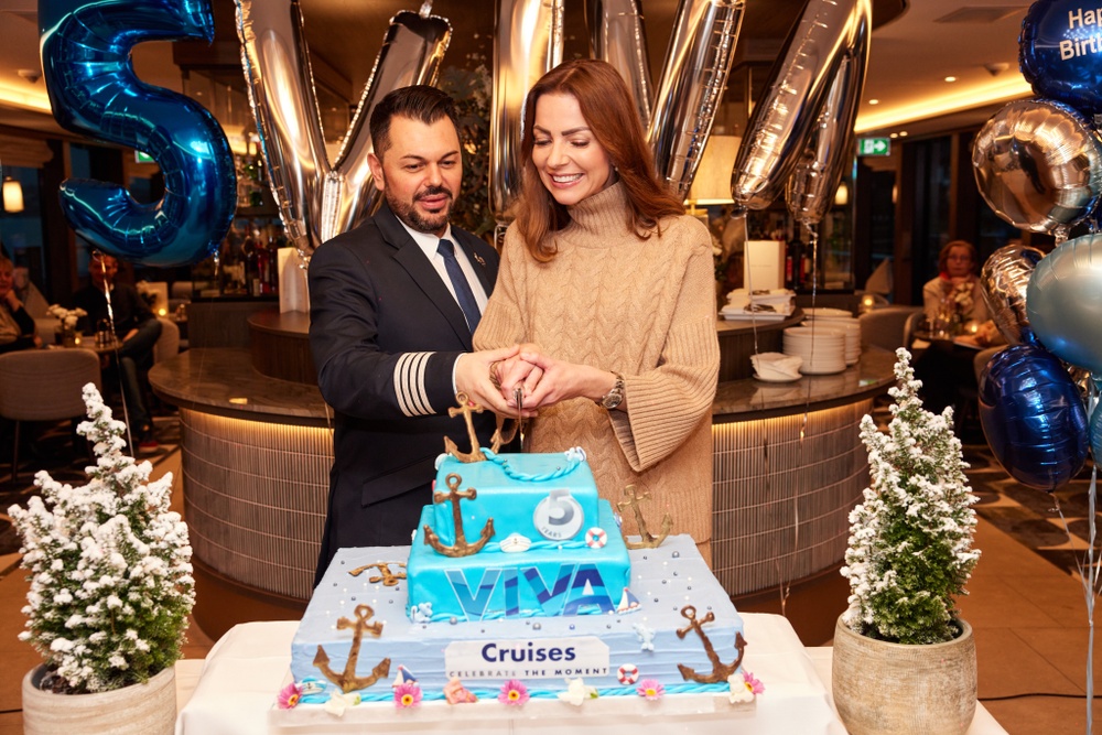 VIVA Cruises femårsjubileum