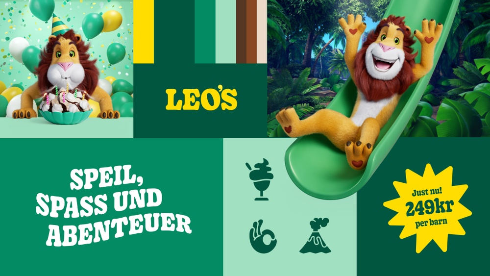 Leo’s Lekland får ny global design och lanserar ny webbsida