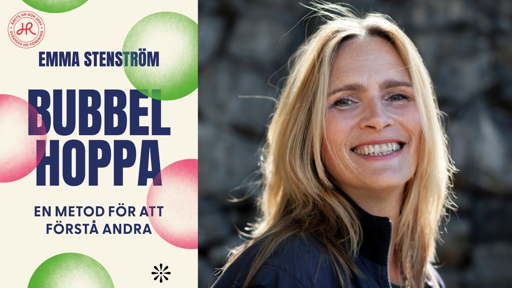 Emma Stenströms bok Bubbelhoppa är vald till Årets HR-bok 2024.