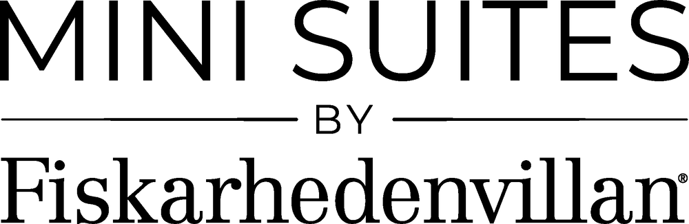 Logo Mini Suites by Fiskarhedenvillan svart