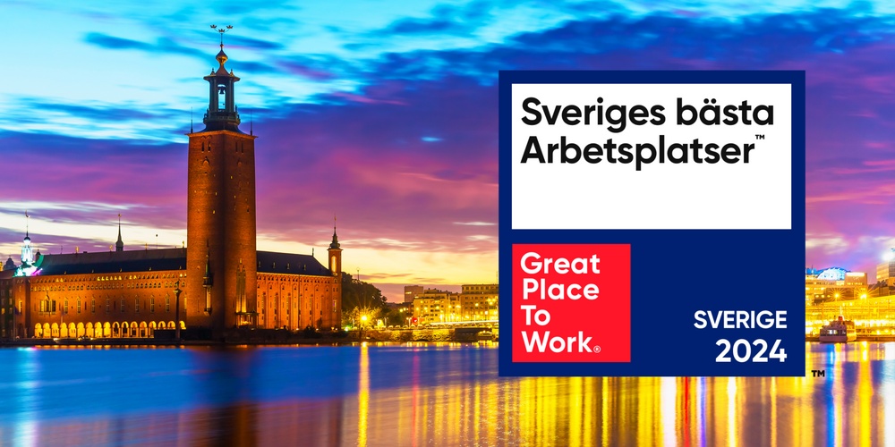 Väsbyhem utsedd till en av Sveriges Bästa Arbetsplatser™ av Great Place to Work®