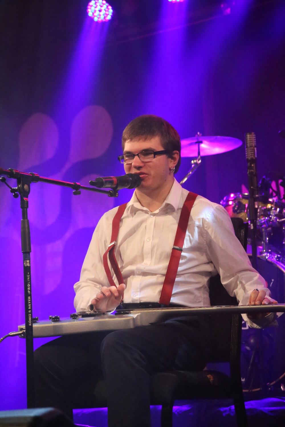Sebastian Bäcklund från Göteborg är en av finalisterna i Musikschlaget 2019.
