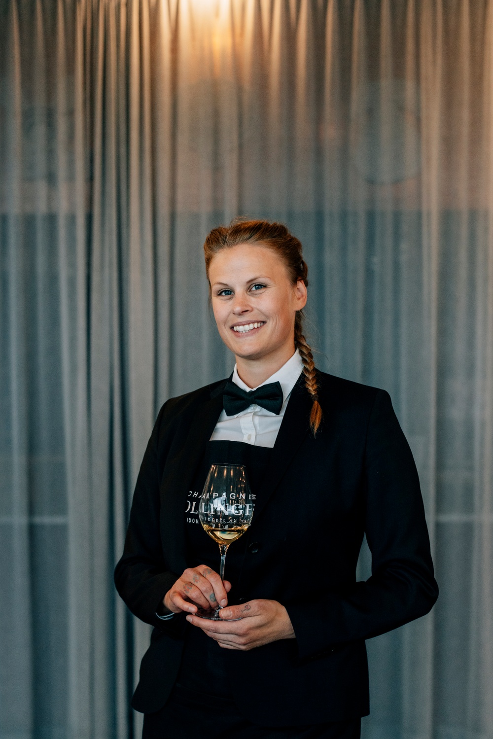Anette Andersson, vinnare av årets Lily Bollinger Award, kommer att hålla champagneprovningar under Nolia Beer.