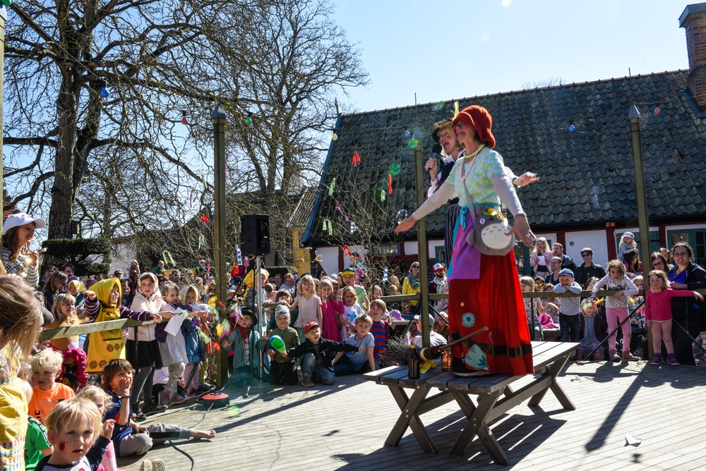 Skärtorsdagsfirande på Kulturen i Lund. Foto: Viveca Ohlsson, Kulturen