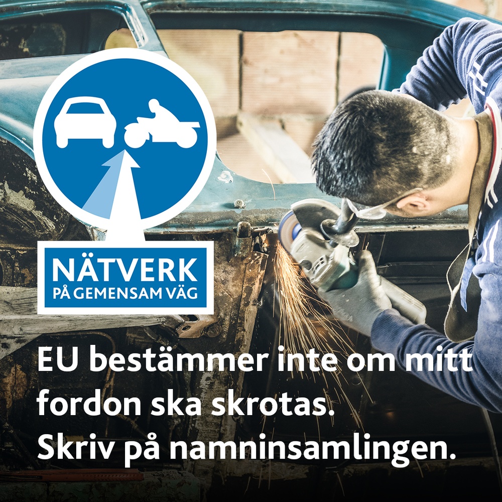 Nätverk på gemensam väg har startat en namninsamling.