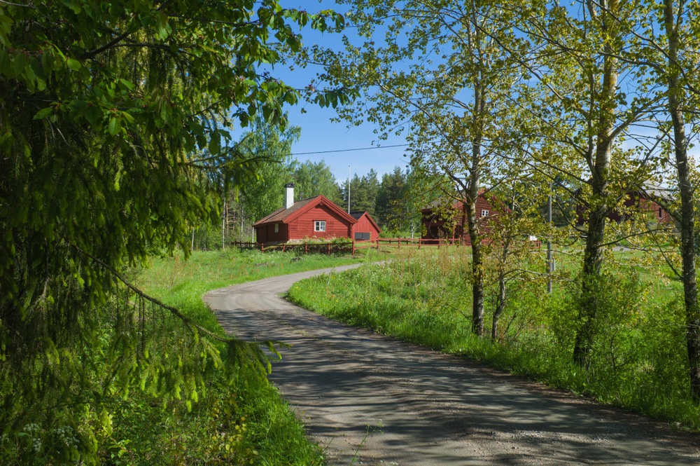 Rönö hembygdsgård. Foto: Svante Prag